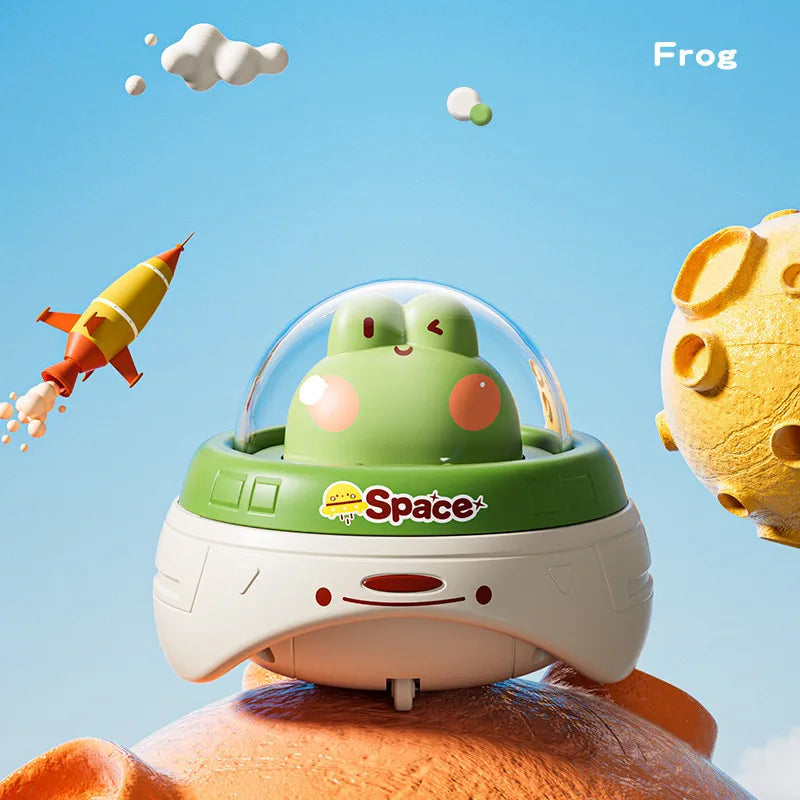 Coches de juguete para niños, vehículo alimentado por fricción, presionar e ir hacia adelante y hacia atrás, juguetes de coche de animales, juguete educativo para bebés, niños pequeños, niñas